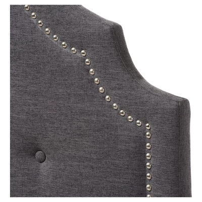 Cora Modern And Contemporary Fabric Upholstered Headboard - Twin - Baxton Studio - Image 2