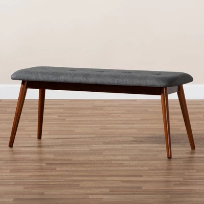 Flora Bench - Baxton Studio - Image 6