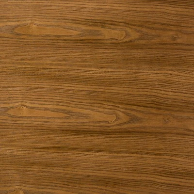 Baxton Studio Verdin Wood Finished Criss Cross Desk Bronze - BaxtonStudio