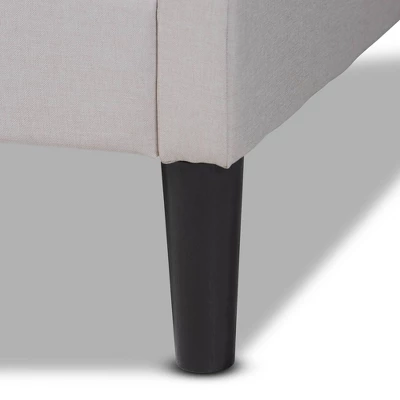 Twin Milligan Upholstered And Wood Daybed - Baxton Studio - Image 6