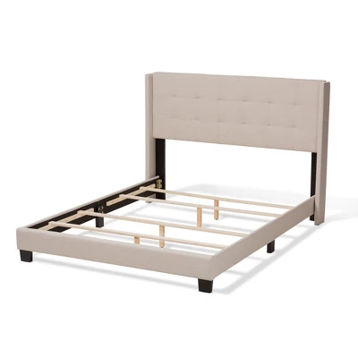 Lisette Fabric Upholstered Bed - Baxton Studio - Image 2