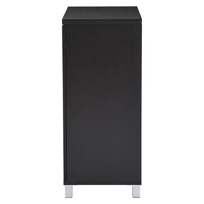 Marcy Modern And Contemporary Wood Entryway Storage Sideboard Cabinet - Baxton Studio - Image 3