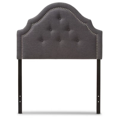 Cora Modern And Contemporary Fabric Upholstered Headboard - Twin - Baxton Studio