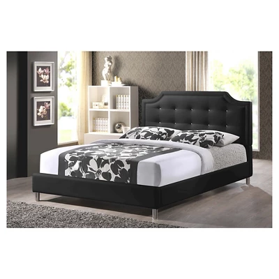 Queen Adult Bed 86"x28"x8" - Baxton Studio - Image 4