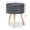 Jessen Wood Nightstand With Removable Top - Baxton Studio