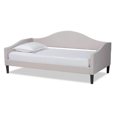 Twin Milligan Upholstered And Wood Daybed - Baxton Studio - Image 9