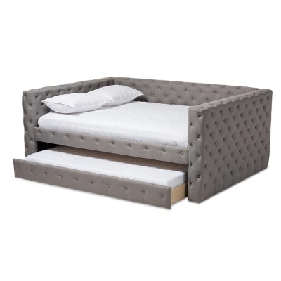 Anabella Daybed With Trundle - Baxton Studio - Image 2