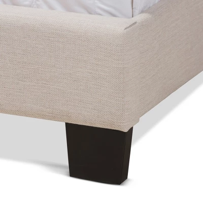 Lisette Fabric Upholstered Bed - Baxton Studio - Image 4