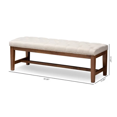 Ainsley Bench - Baxton Studio - Image 5