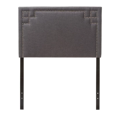 Geneva Modern And Contemporary Fabric Upholstered Headboard - Twin - Baxton Studio - Image 4