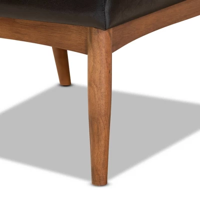 Sanford Wood Dining Chair - Baxton Studio - Image 5