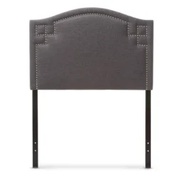 Aubrey Modern And Contemporary Fabric Upholstered Headboard - Twin - Baxton Studio