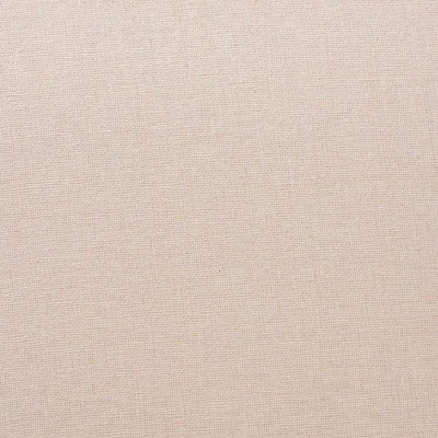 Set Of 2 Louis Fabric Upholstered With Rattan And Wood Dining Chairs Beige/Brown - Baxton Studio - Image 6