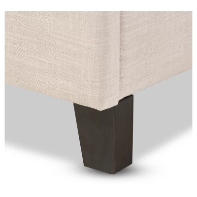 Queen Lea Modern And Contemporary Mix - Linen Storage Platform Bed - Baxton Studio - Image 5