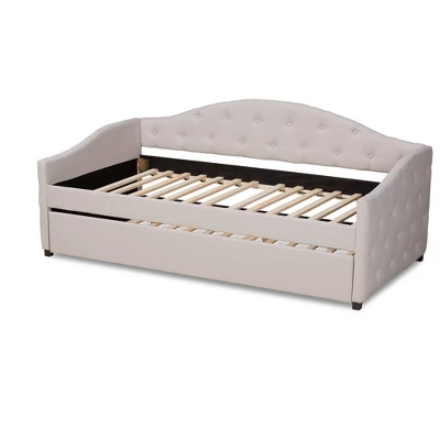 Becker Transitional Daybed With Trundle - Baxton Studio - Image 3