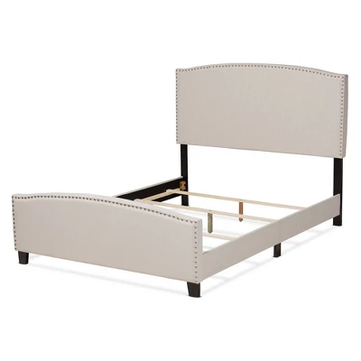 Morgan Fabric Upholstered Panel Bed - Baxton Studio - Image 2