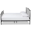 Queen Lana Metal Platform Bed Black - Baxton Studio