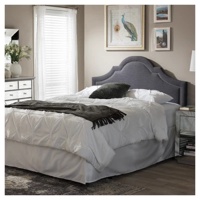 Rita Modern And Contemporary Fabric Upholstered Headboard - Baxton Studio - Image 3