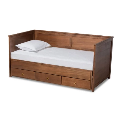 Twin To King Thomas Expandable Daybed With Storage Drawers - Baxton Studio - Image 13