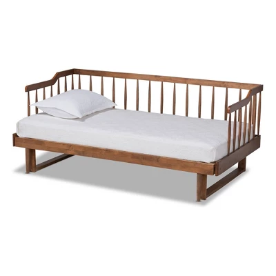 Twin To King Muriel Expandable Spindle Daybed - Baxton Studio - Image 10