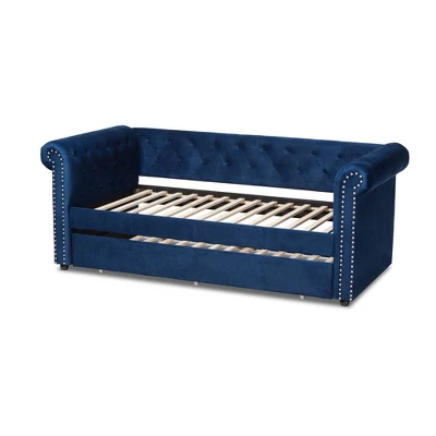 Mabelle Daybed With Trundle - Baxton Studio - Image 3