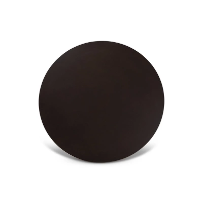 35" Alayna Wide Round Wood Dining Table - Baxton Studio - Image 4