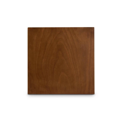 5pc Alora Fabric Upholstered Wood Pub Counter Height Dining Set Gray/Brown - Baxton Studio - Image 3