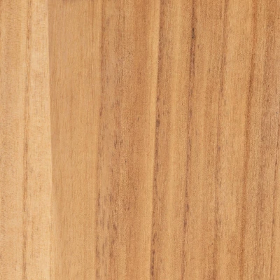 Falan Wood With Rattan 2 Drawer Console Table Oak Brown - Baxton Studio - Image 8