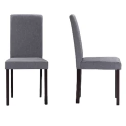 5pc Andrew Contemporary Dining Set Dark Brown/Gray - Baxton Studio