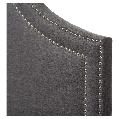 Avignon Modern And Contemporary Fabric Upholstered Headboard - Baxton Studio - Image 2