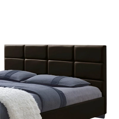 Vivaldi Modern And Contemporary Faux Leather Padded Platform Base Bed Frame - Baxton Studio - Image 2