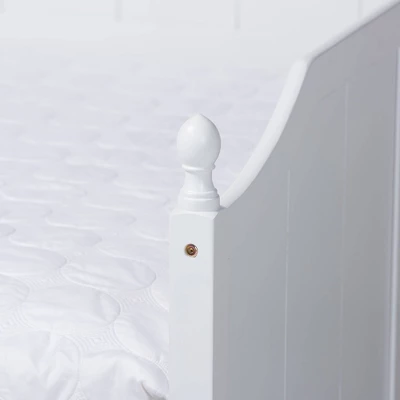 Full Millie Wood Daybed With Trundle White - Baxton Studio - Image 5