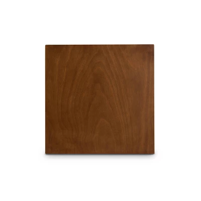 5pc Caron Wood Pub Dining Set Walnut Brown - Baxton Studio - Image 3