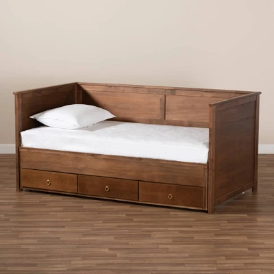 Twin To King Thomas Expandable Daybed With Storage Drawers - Baxton Studio - Image 11