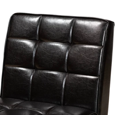 Sanford Wood Dining Chair - Baxton Studio - Image 4