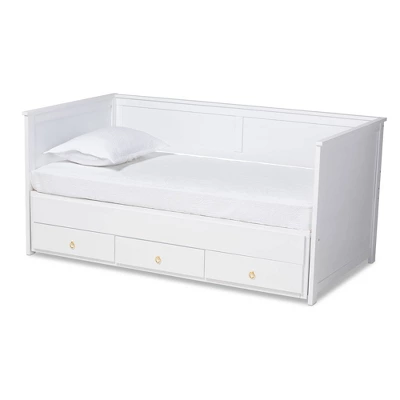 Twin To King Thomas Expandable Daybed With Storage Drawers - Baxton Studio - Image 14