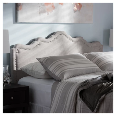 Nadeen Modern And Contemporary Fabric Headboard - Baxton Studio - Image 4