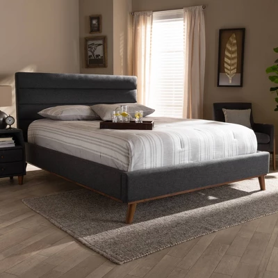 Erlend Platform Bed - Baxton Studio - Image 3