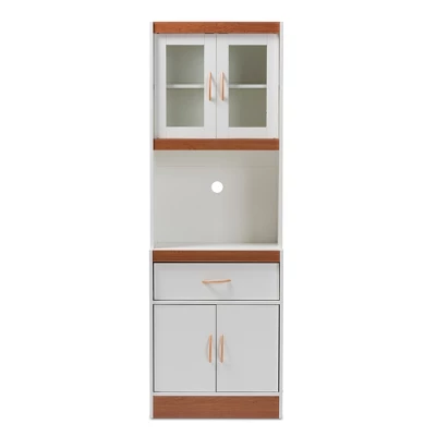 Laurana Kitchen Cabinet And Hutch - Baxton Studio - Image 8